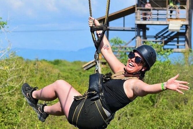 Dunn’s River Falls,Zip lining & horseback riding Combo tour from Montego Bay - Three Jamaican adventures packed into one outing