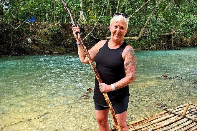 Dunn’s River Secret falls with Horse-back&Bamboo Raft Experience - From Hooves to a Bamboo Raft