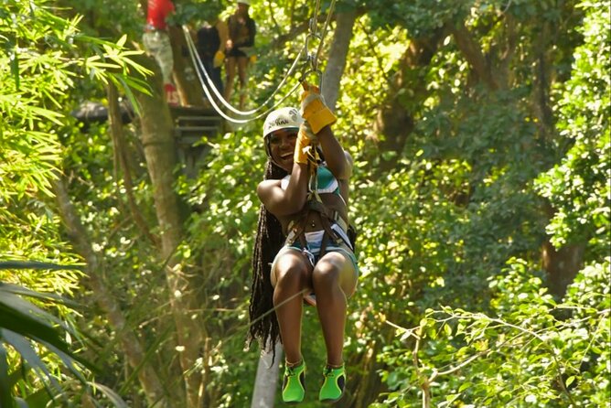 Dunns River Falls, Rafting, Zipline & Horseback from Montego Bay - Dunn’s River Falls, the day’s main physical challenge
