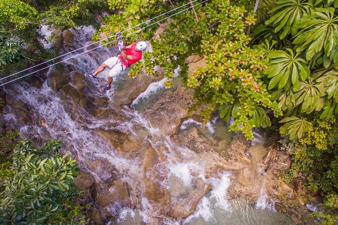 Dunns River Falls, Zipline, Bamboo Rafting, Horseback Ride Tour - Scotchies Drax Hall and the cost of lunch