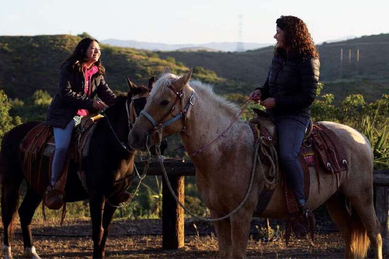 Eco Canyon Horseback Riding Excursion - Riding from Las Cañadas into the mountains