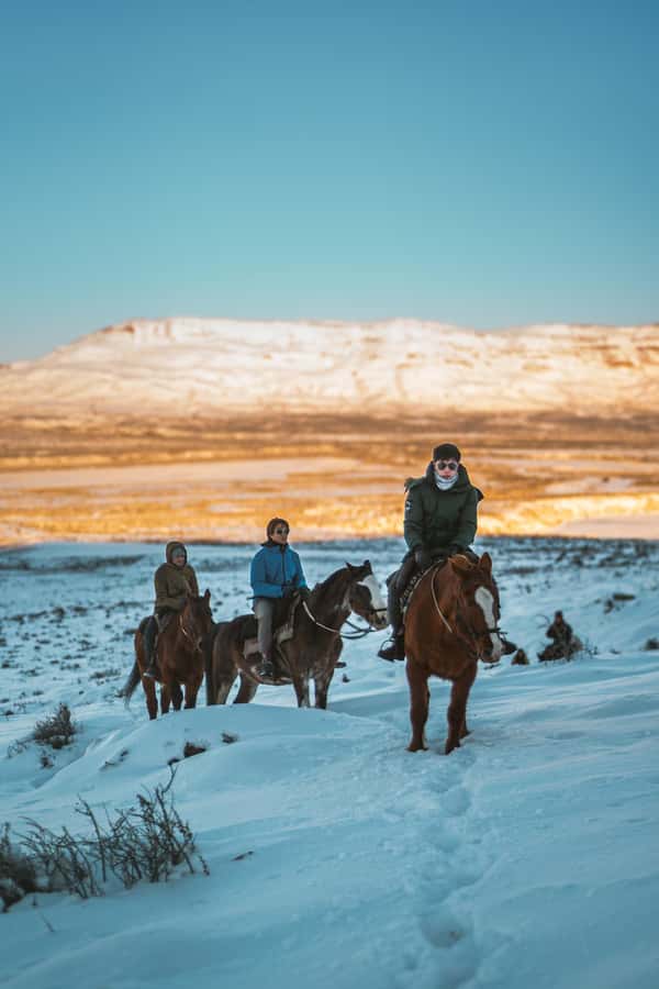 El Calafate: Horseback riding in Cerro Frias - A horse ride with a view above El Calafate