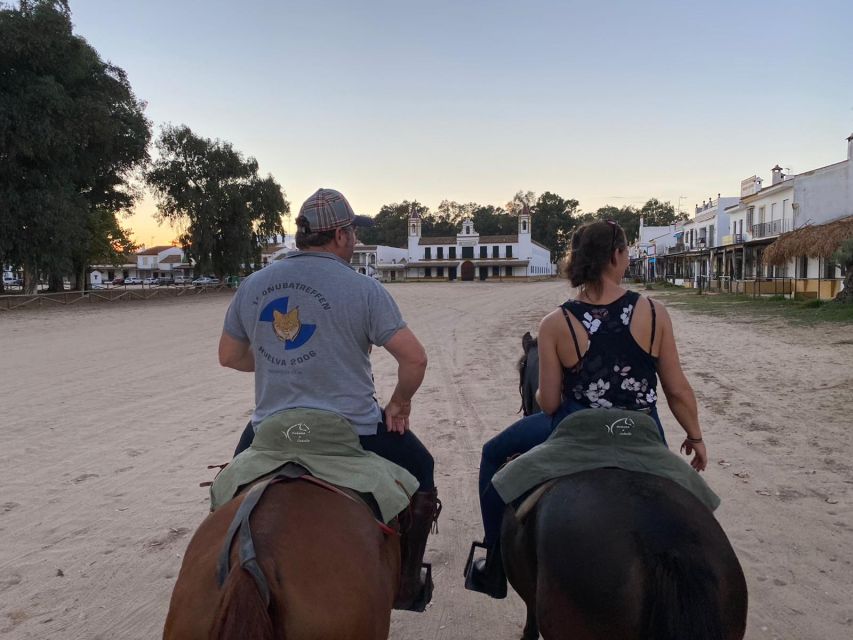El Rocío: Doñana National Park Horseback Riding Tour - Riding from La Aldea into Doñana
