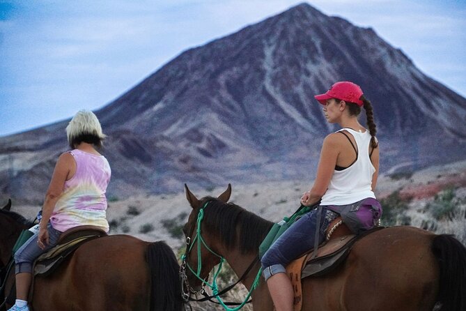 Evening Horseback Ride in Las Vegas - A closer look at the Lava Butte route
