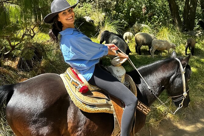 Exclusive Horseback Ride w/ Mexican Charros Family in México City - Tacos and local food after the saddle