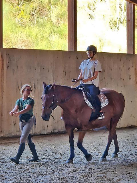 Fattoria Tègoni: horseback riding in Tuscany - What the one-hour ride is like
