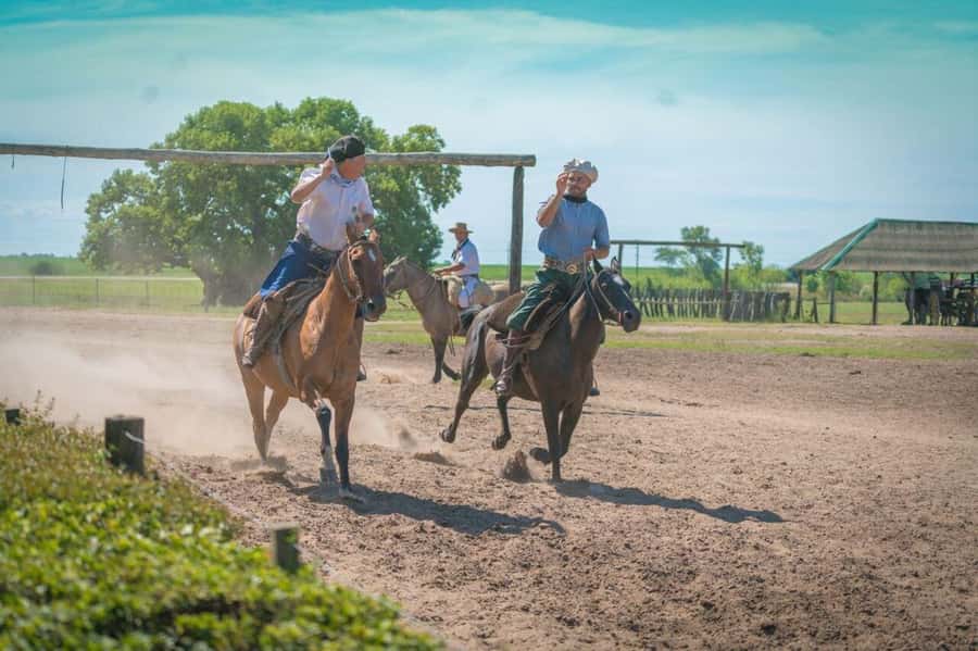 From BA: Santa Susana Day Trip with Lunch - Gaucho Party - Entering the 1,200-hectare estate