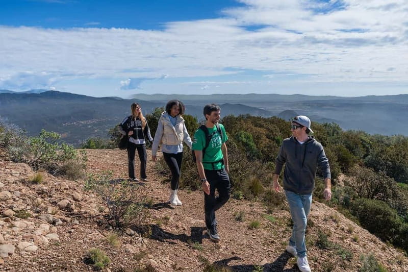 From Barcelona: Montserrat Walking and Horseback Riding Tour - The ride to the local ranch