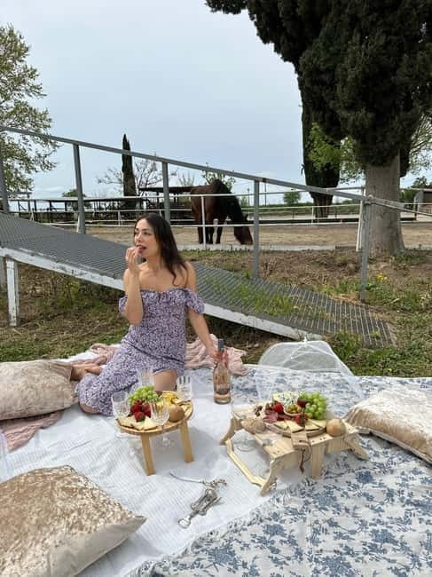 From Barcelona: PRIVATE Horseback Ride + Tapas + Picnic - Timing your Barcelona day