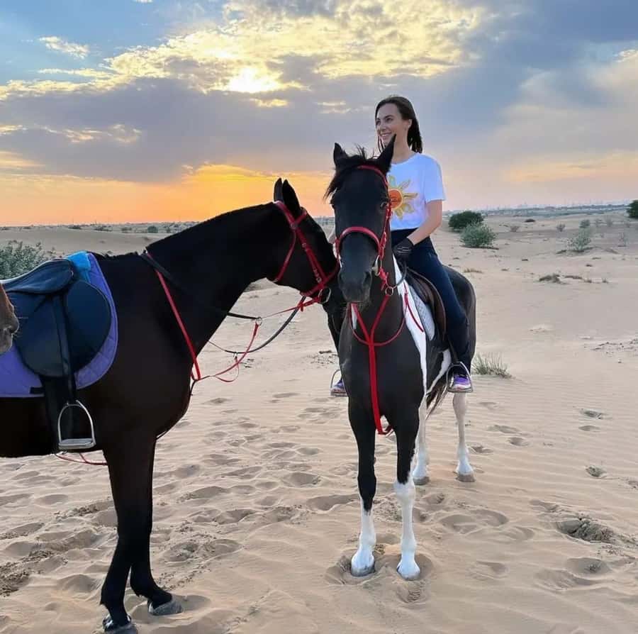 From Doha: Experience Horse Riding In Qatar Desert - Meeting your horse at the equestrian center