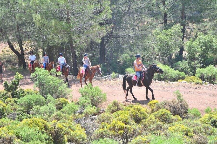 From Fethiye: Horse Riding Adventure - Cooling Off Beside a Clear River