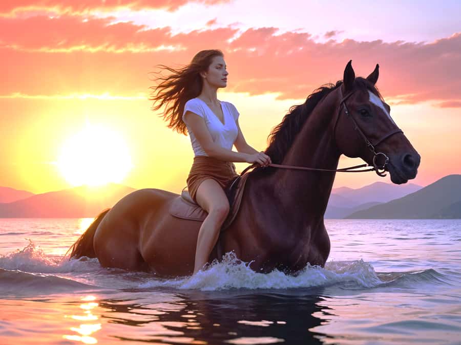 From Hurghada: Makadi Bay Horse Riding Tour - Safety checks and finding the right horse