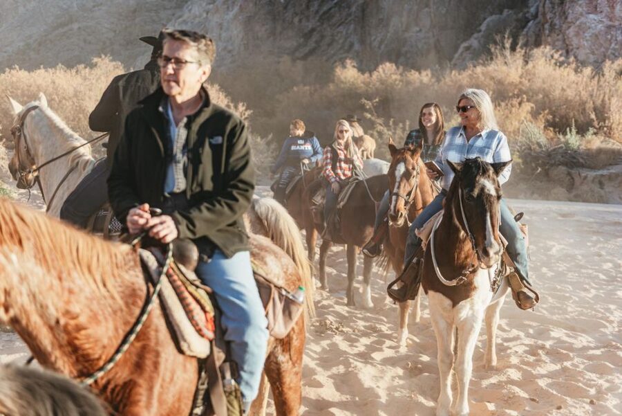 From Las Vegas: Desert Sunset Horseback Ride with BBQ Dinner - Key points to know before you book
