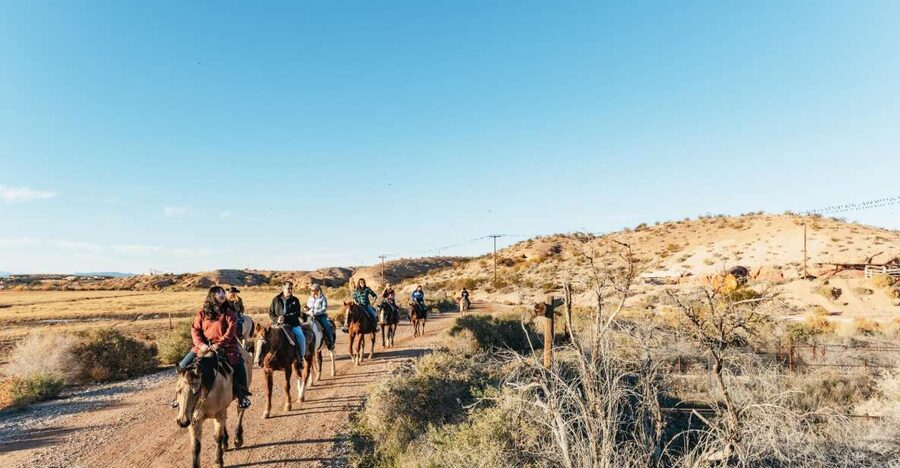 From Las Vegas: Desert Sunset Horseback Ride with BBQ Dinner - Why the small group matters