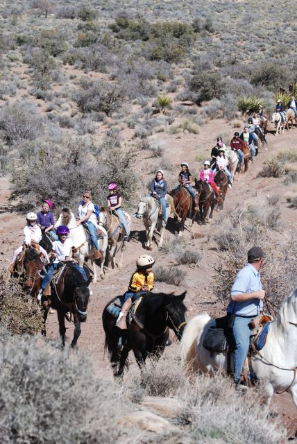From Las Vegas: Maverick Ranch Breakfast and Horseback Ride - A 1.5-hour ride with no galloping