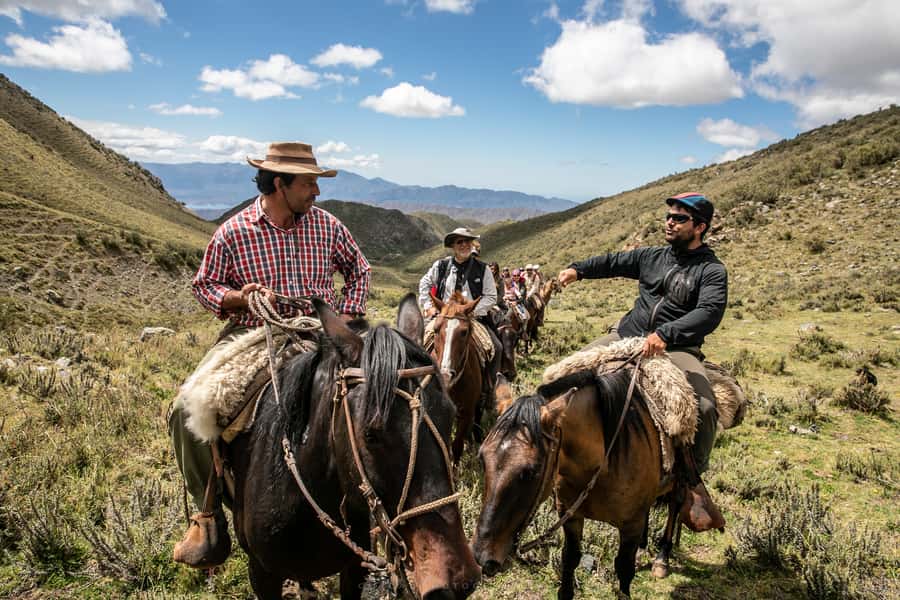 From Mendoza: Full Day Gaucho Experience - From Mendoza to the ranch through Cacheuta and Potrerillos