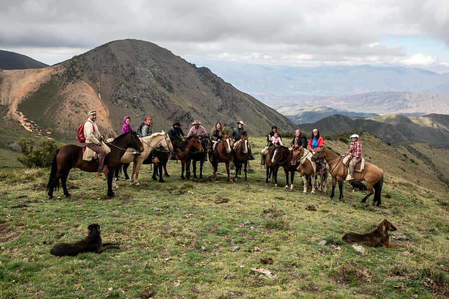 From Mendoza: Full Day Gaucho Experience - An open-fire asado after the ride