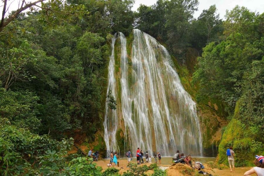 From Samaná: El Limón Waterfall Horseback Ride with Lunch - Swimming beneath the 50-meter cascade