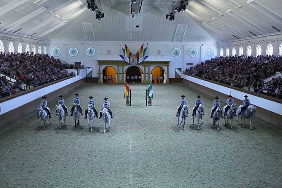 From Seville: Tour of Jerez with Horse Show & Wine Tasting - How the Horses Dance at the Royal School