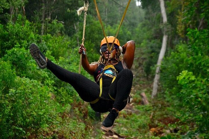 Full Day Adventure: Horses , ATV, Ziplines & Cenote w/Lunch - Rappelling and the cenote stop