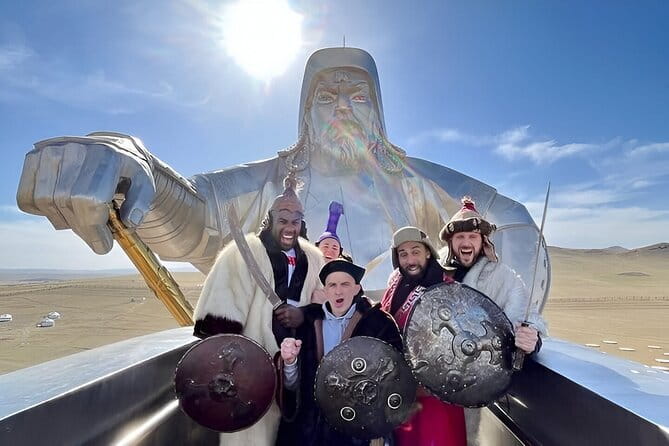 Full Day Chinggis Khaan Statue & Terelj NP Tour +Horseride, Eagle - The uphill walk to Ariyabal Temple