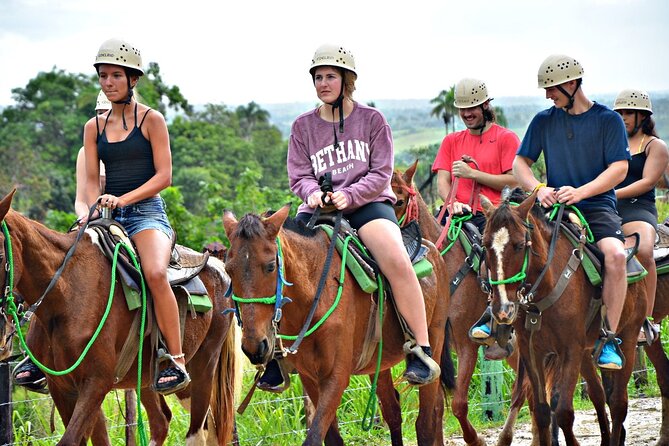 Full-Day La Hacienda Dune Buggy with Zipline & Horseback Activity - Ending at Macao Beach