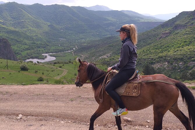 Full-day Private Guided Horseback Ride through Dzoraget Canyon - Reaching Hnevanq Monastery above the river