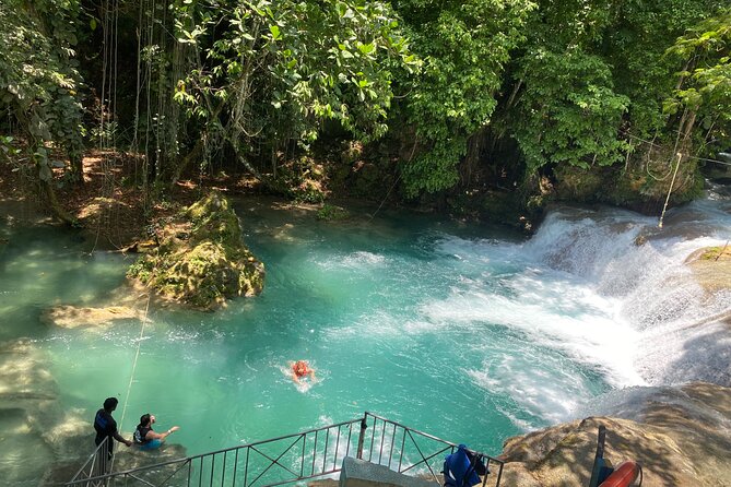 Full Day Rafting, Horse Back Riding and Blue Hole in Jamaica - Lethe Bambi rafting and the mile-long river ride