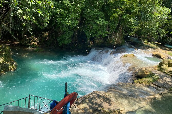 Full Day Rafting, Horse Back Riding and Blue Hole in Jamaica - Horseback riding through forest and Caribbean water