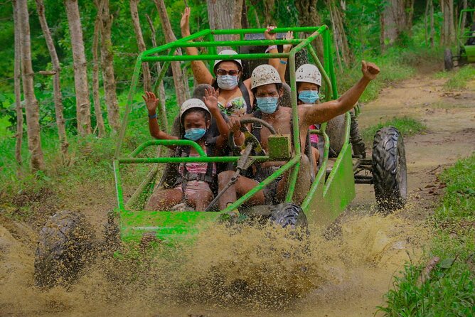 Full Pack Buggies + Horses + Zip Line + Food in Punta Cana - The buggy ride is dusty, muddy, and deliberately rough
