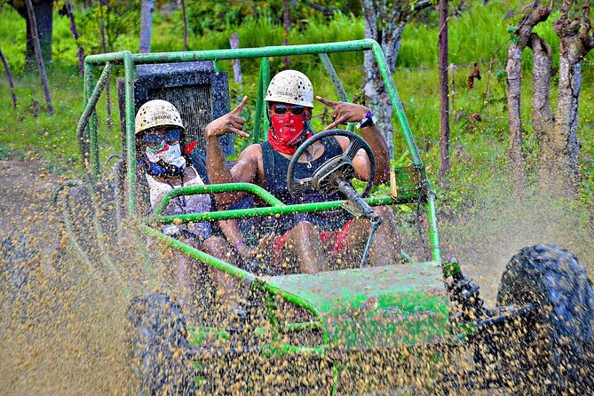 Full Pack Buggies + Horses + Zip Line + Food in Punta Cana - Horseback riding leads into rural Dominican scenery