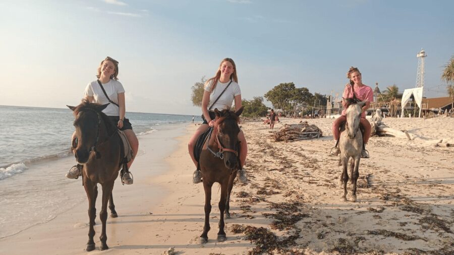 Gili Trawangan: Horse Riding on the Beach - The guides, group size, and communication