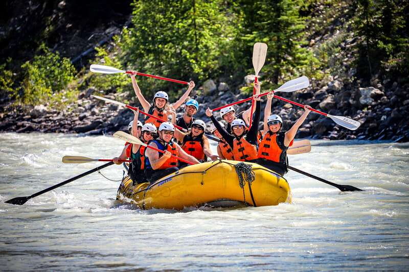 Golden, BC: Kicking Horse River Family Rafting with Lunch - The waterfall stop adds a welcome change of pace