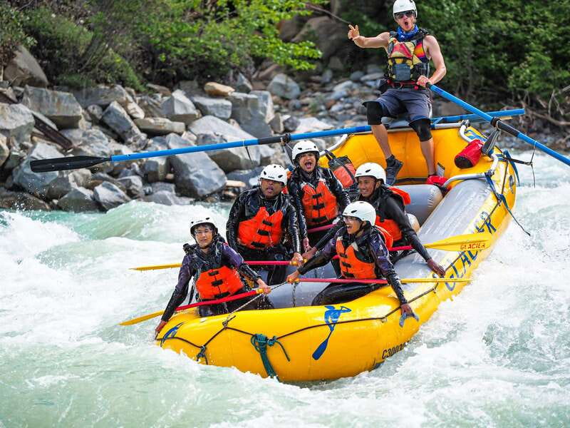 Golden, BC: Kicking Horse River Half Day Whitewater Rafting - The 75-minute rafting run