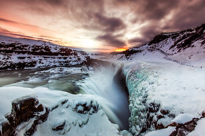 Golden Circle, Fridheimar Farm & Horses Small Group Tour from Reykjavik - Gullfoss, where the Hvita River drops in two stages