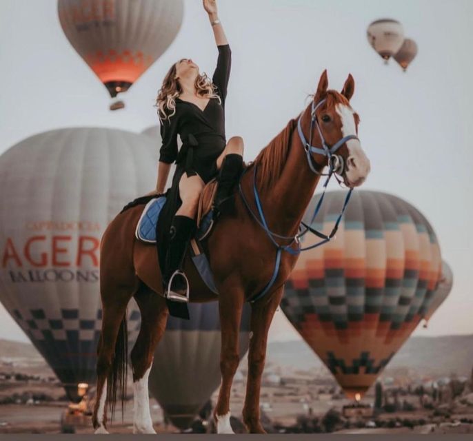 Goreme: Cappadocia Horse Riding Tour with Transfers - Transfers, meeting points, and group size