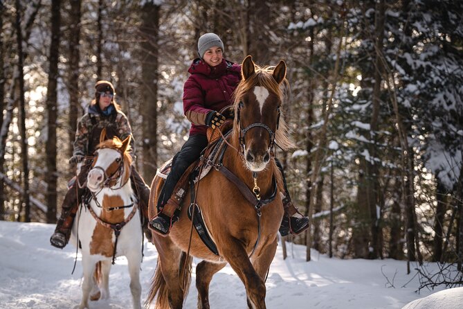 Guided Horse Riding in the Bay of Saint Paul Valley - What happens on the trail