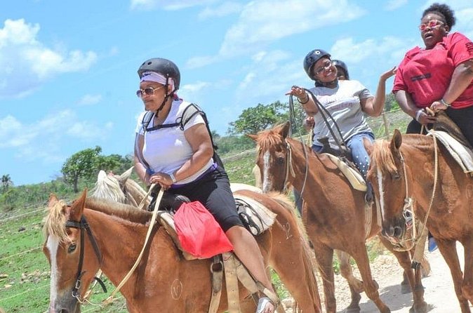 Guided Horseback Ride On The Beach With Pickup From Punta Cana - Guides, horses, and help for beginners