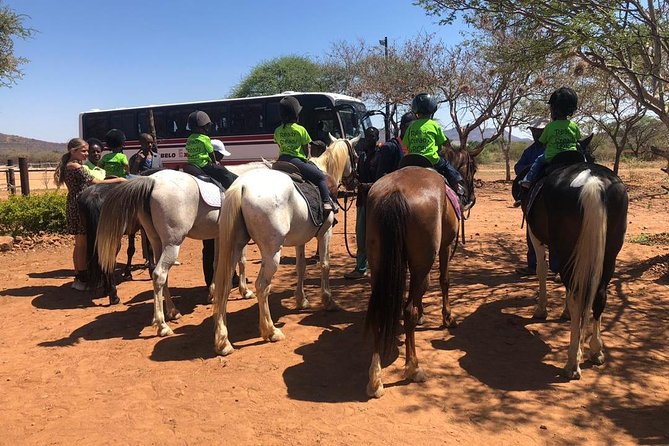 Guided Pony Riding in the Tranquil Surroundings of the Notwane Dam - What $18.74 buys you