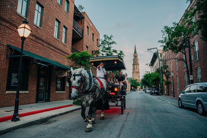 Haunted Evening Horse and Carriage Tour of Charleston - Boarding at Old South Carriage Company on Anson Street