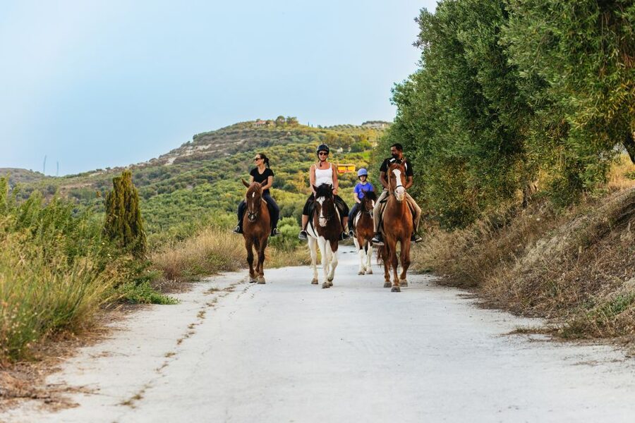 Heraklion: Horse Ride in the Cretan Mountains - Food, drinks, and the family-farm atmosphere