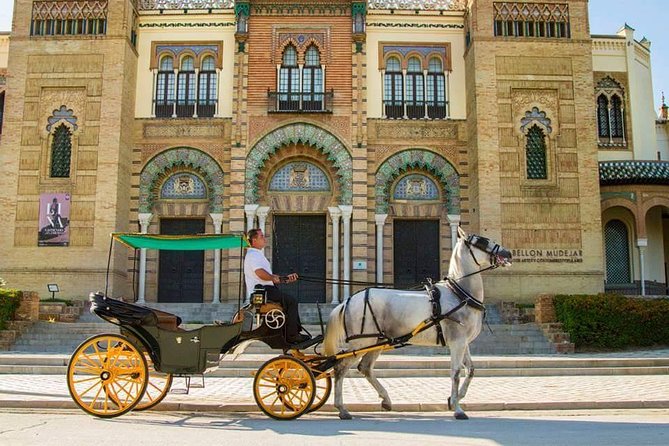 Horse and Buggy Ride in Seville with guide - The Golden Tower and Paseo Colón