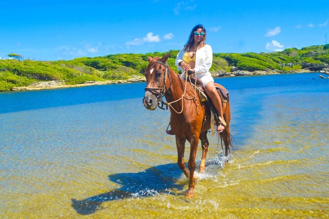 Horse back riding (Punta Cana/Bavaro) - Getting comfortable on horseback