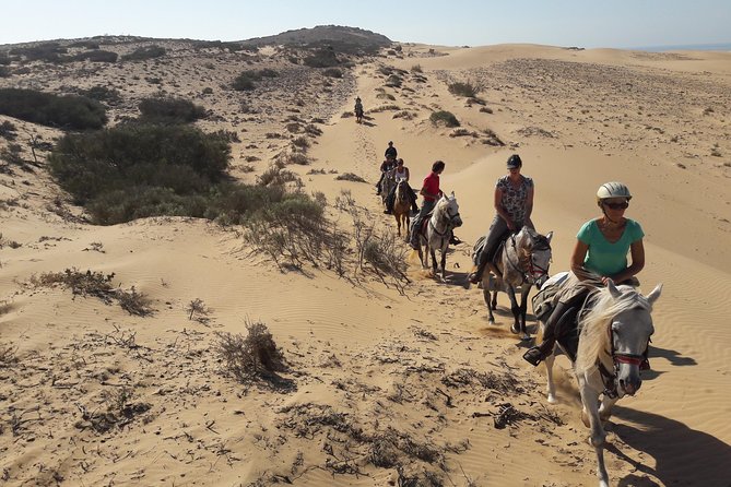 Horse Ride on the Beach in Essaouira - Climbing the dunes above the Atlantic