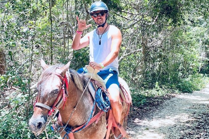 Horse Ride to Cenote Mil Columnas - The value of the $104.73 price