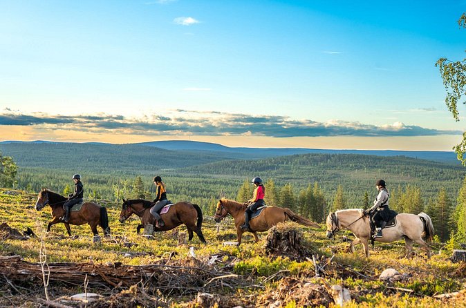 Horse Ride to the Hill Activity - Forest views, lakes, and changing seasons