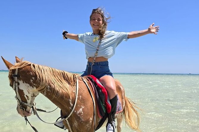 Horse riding Adventure on the Sea with Transfer in Hurghada - What the three-hour format really gives you