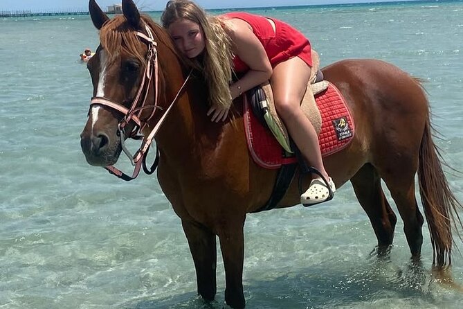 Horse riding Adventure on the Sea with Transfer in Hurghada - Safety, helmets, and the rough edges