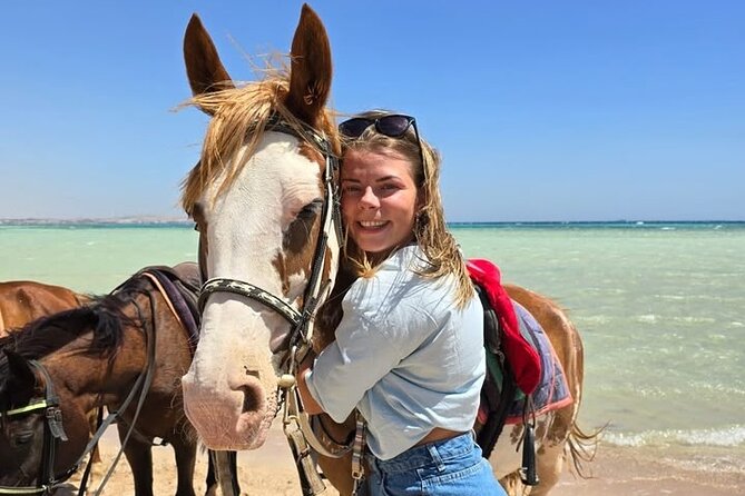 Horse riding Adventure on the Sea with Transfer in Hurghada - Booking, communication, and cancellation