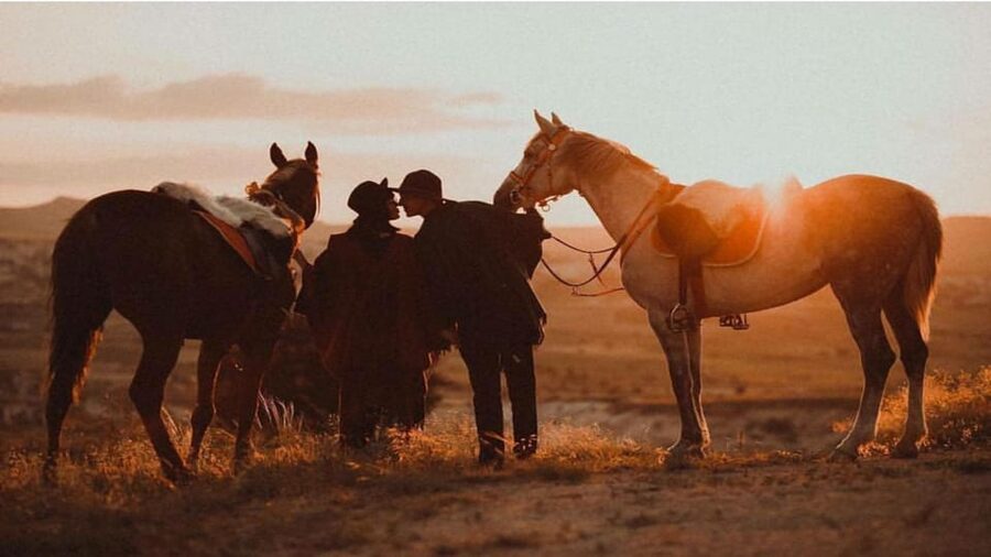 Horse Riding Cappadocia- Cappadocia Horse Farm - Sword Valley begins the sunset route